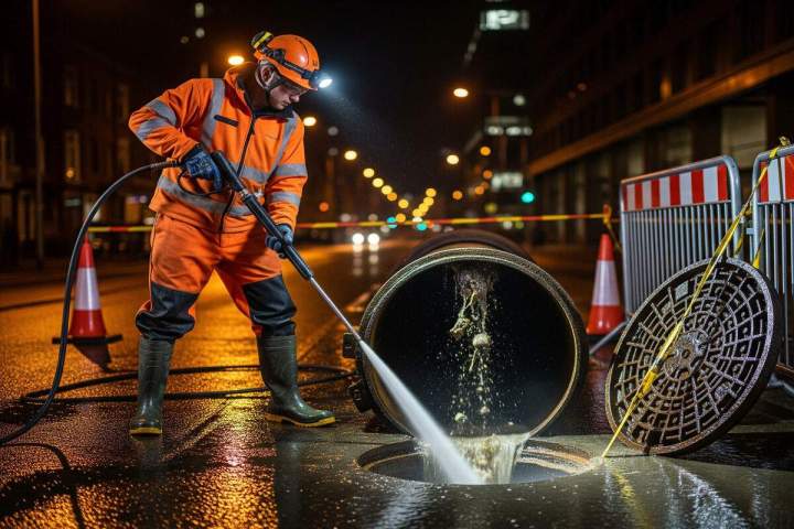 Curage de canalisation